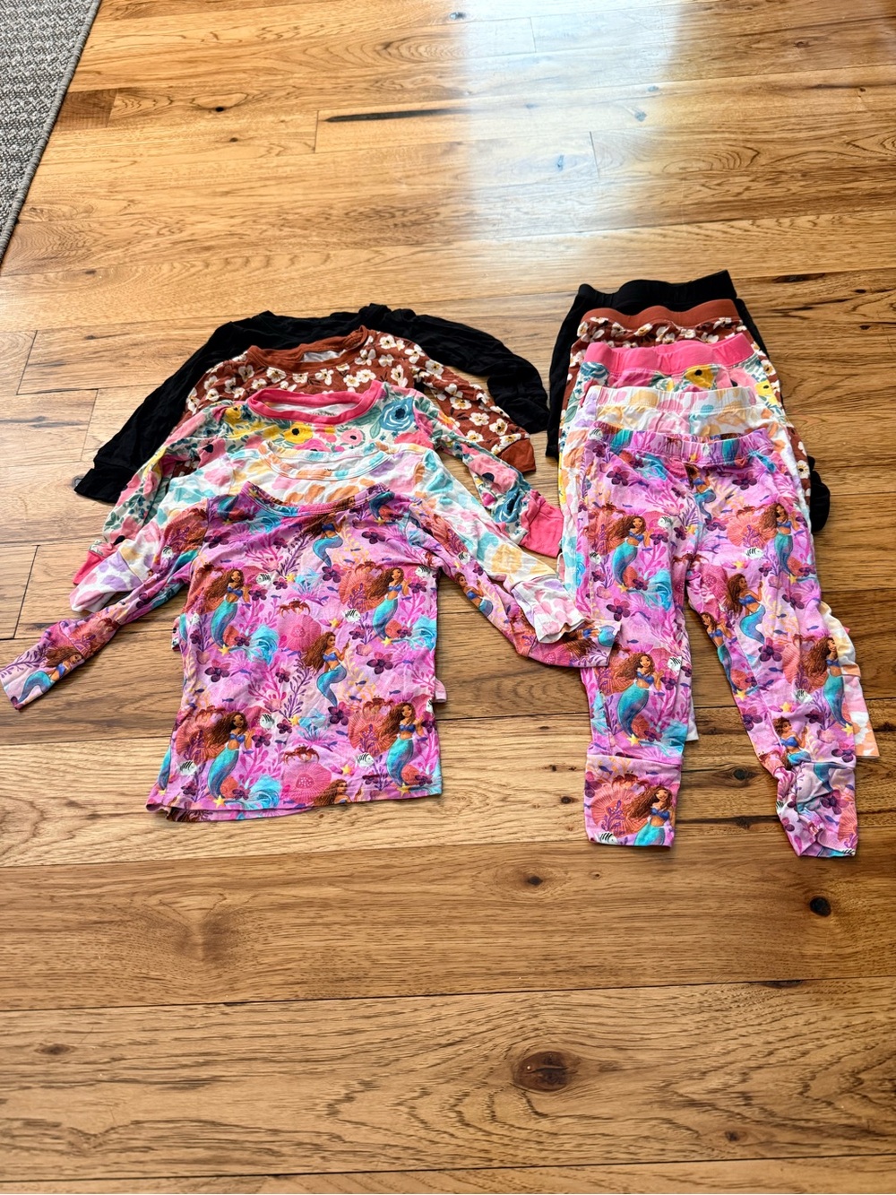 Posh Peanut/Little Sleepies Bamboo Pajama Bundle Size 12-18 Months
